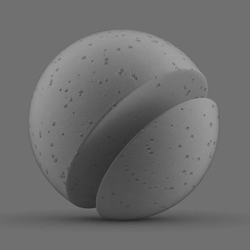 Plaster Acoustic Panel Hole