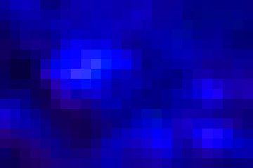 Dark blue mosaic square tiles background