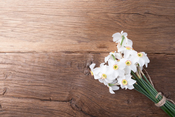 Obraz na płótnie Canvas Daffodil flower on background