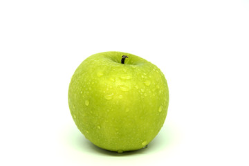 Green Apple isolated