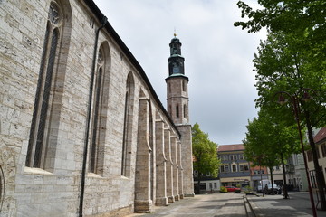 Obraz premium Kornmarktkirche Mühlhausen
