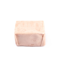 Fruit chewing candy isolated