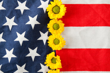 Yellow spring flower