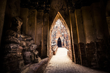 Ancient Ruins at Ayutthaya Historical Park
