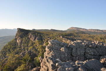 Fototapeta na wymiar Australia Grampians - Mt Pinnacle