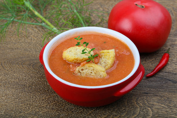 Gazpacho tomato soup