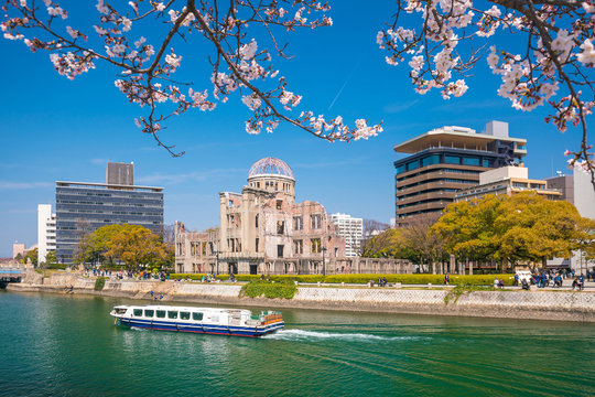 Fototapeta Hiroshima Japan. UNESCO World Heritage Site