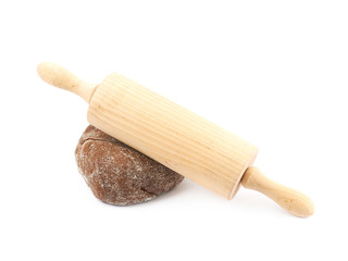 Cookie dough ball isolated