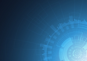 Abstract Technology Background