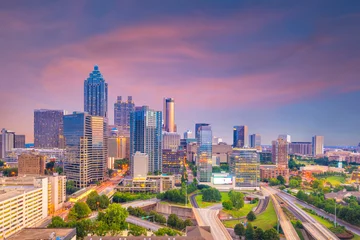 Fotobehang Skyline of Atlanta city © f11photo