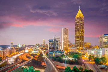 Zelfklevend Fotobehang Skyline of Atlanta city © f11photo