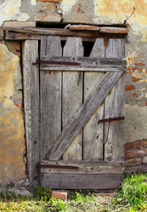 Old rural door