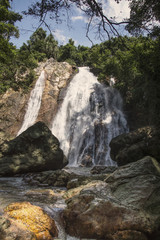 Naklejka premium Na Muang waterfall I, Koh Samui, Thailand