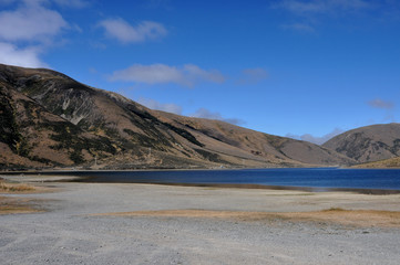 New Zealand - Road of Christchurch to Greymouth 