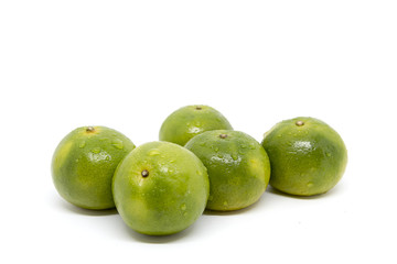 Orange fruit isolated