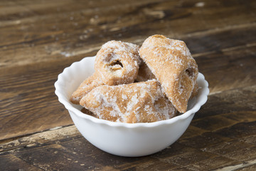 Typical food Spanish (pestiños)