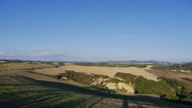 Landscape of Crete Senesi