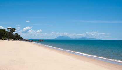 Sandy Beach in Queensland Australia.