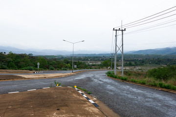 Fototapeta premium On the way in the north of Laos