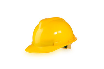 Construction Helmet isolated on white background with clipping path