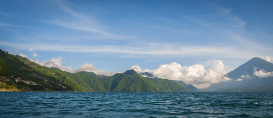 Mountains and lake in Guatemala