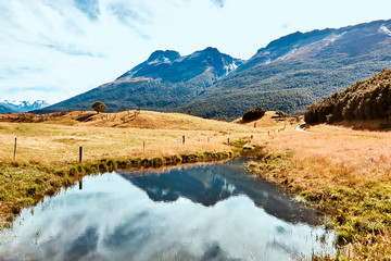 Glenorchy Countryside landscapes, New Zealand