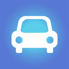 Obraz premium Transport icon. Car sign. Delivery transport symbol.