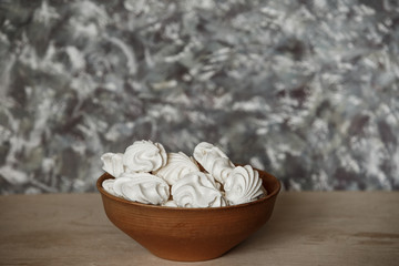 Homemade Meringue.  Meringue made with love