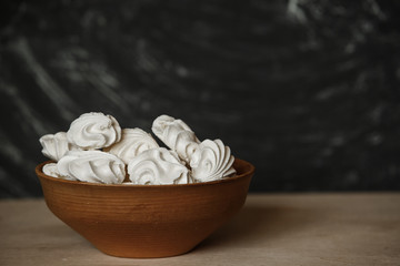 Homemade Meringue.  Meringue made with love