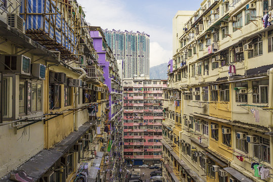 Downtown of Hong Kong