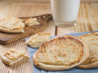 Carols cheesecake with potatoes