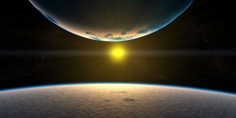 planetas extraterrestres aptos para la vida © juanmrgt