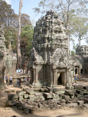 Tempelanlage Angkor Wat in Kamdodscha