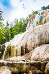 Les thermes Bagni di San Filippo en Toscane