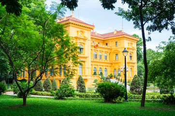 Presidential Palace in Hanoi, Vietnam