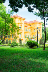 Fototapeta na wymiar Presidential Palace in Hanoi, Vietnam