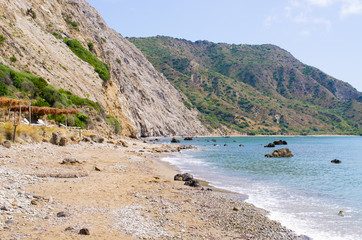 Porto Roma beach on Zakynthos island, Greece