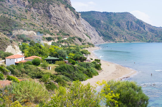 Porto Roma Beach On Zakynthos Island, Greece