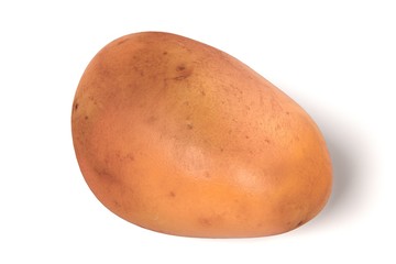 realistic 3d render of potato