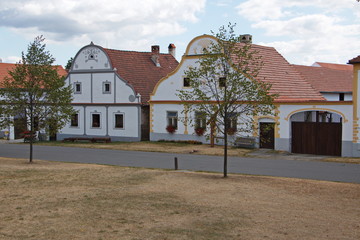 Obraz premium Das historische Dorf Holasovice