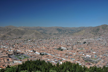 Fototapeta na wymiar Peru - Cuzco - Site Saqsaywaman