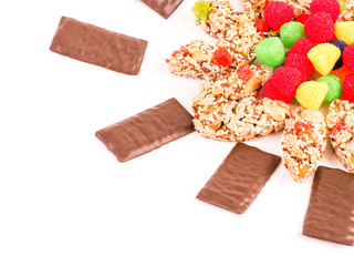 Close-up of colorful candy