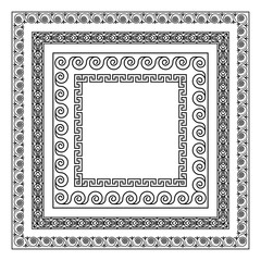 Greek ornament. Patterns in antique style.
