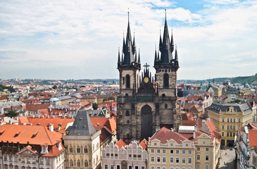 Obraz premium View of Prague