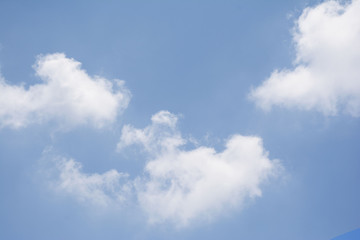 Sky with clouds.