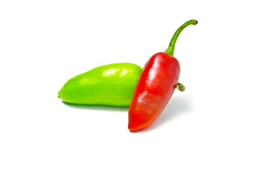 RED AND GREEN pepper