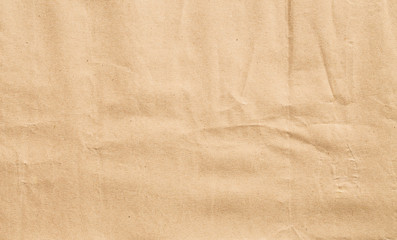 Abstract brown recycle crumpled paper for background,crease of brown paper textures for design