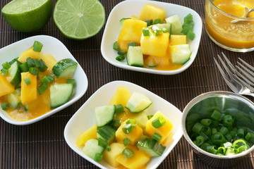 Mango - Gurken - Salat