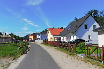 Fototapeta na wymiar Wohnsiedlung