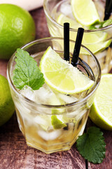 Lemon Fruit Lime Caipirinha of Brazil